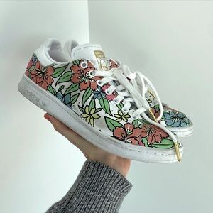 Floral Adidas Sam Smith Sneakers